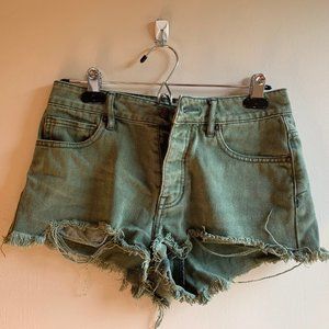 Brandy Melville Distressed Shorts